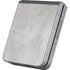 Light Grey Concrete Galaxy Z Flip6 Skin